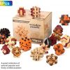 Coffret casse-tête en bois