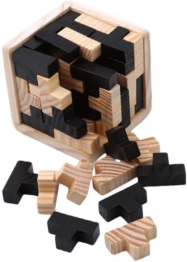 casse-tête en bois Tetris